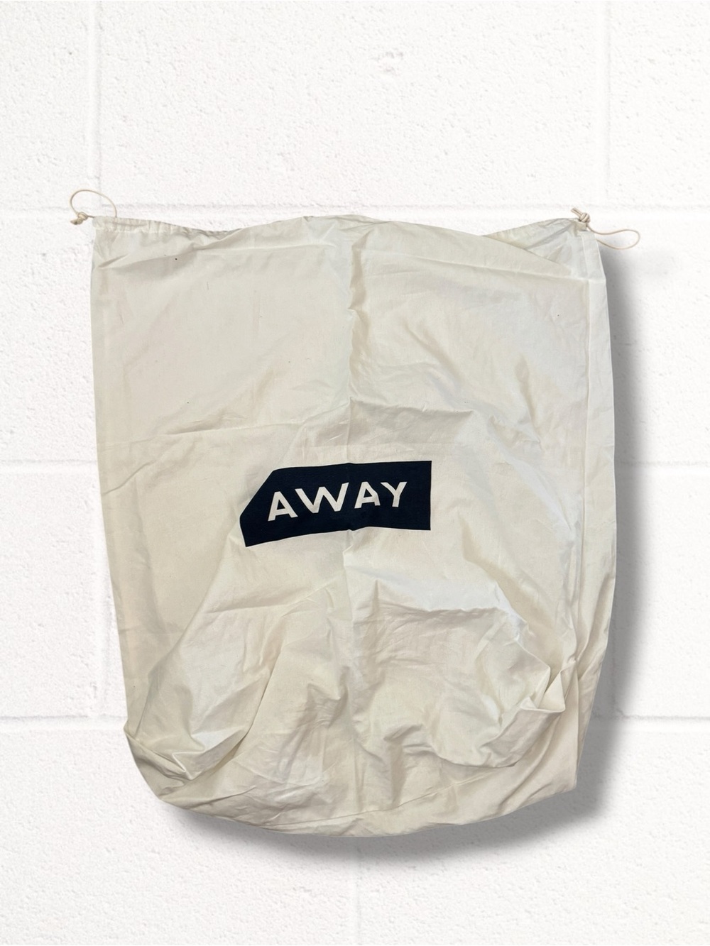 NEW Away Checked Bag Large Canvas Luggage Dust Bag